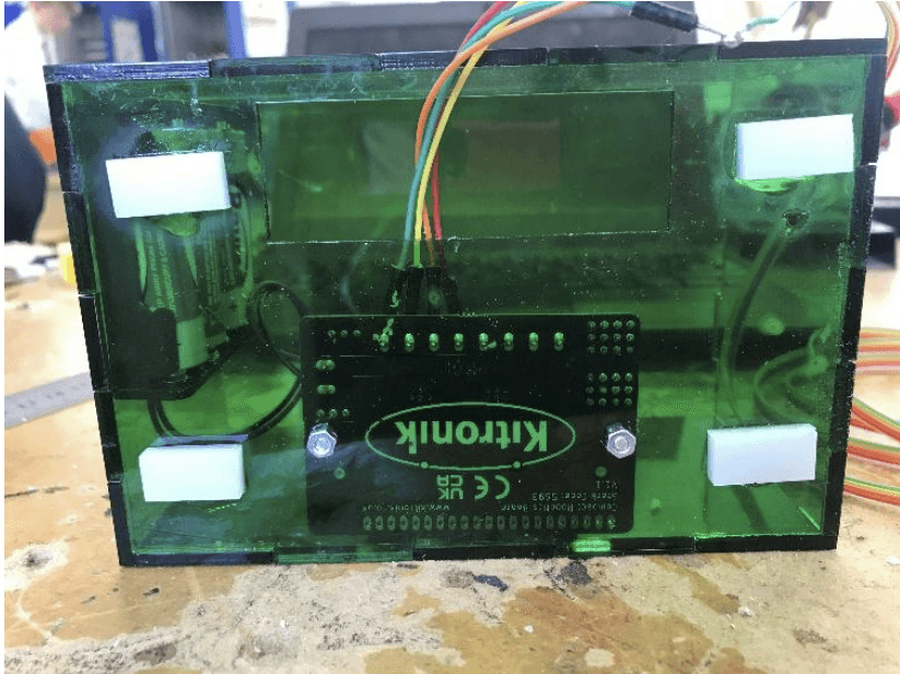 Kitroniks board mounted to controller